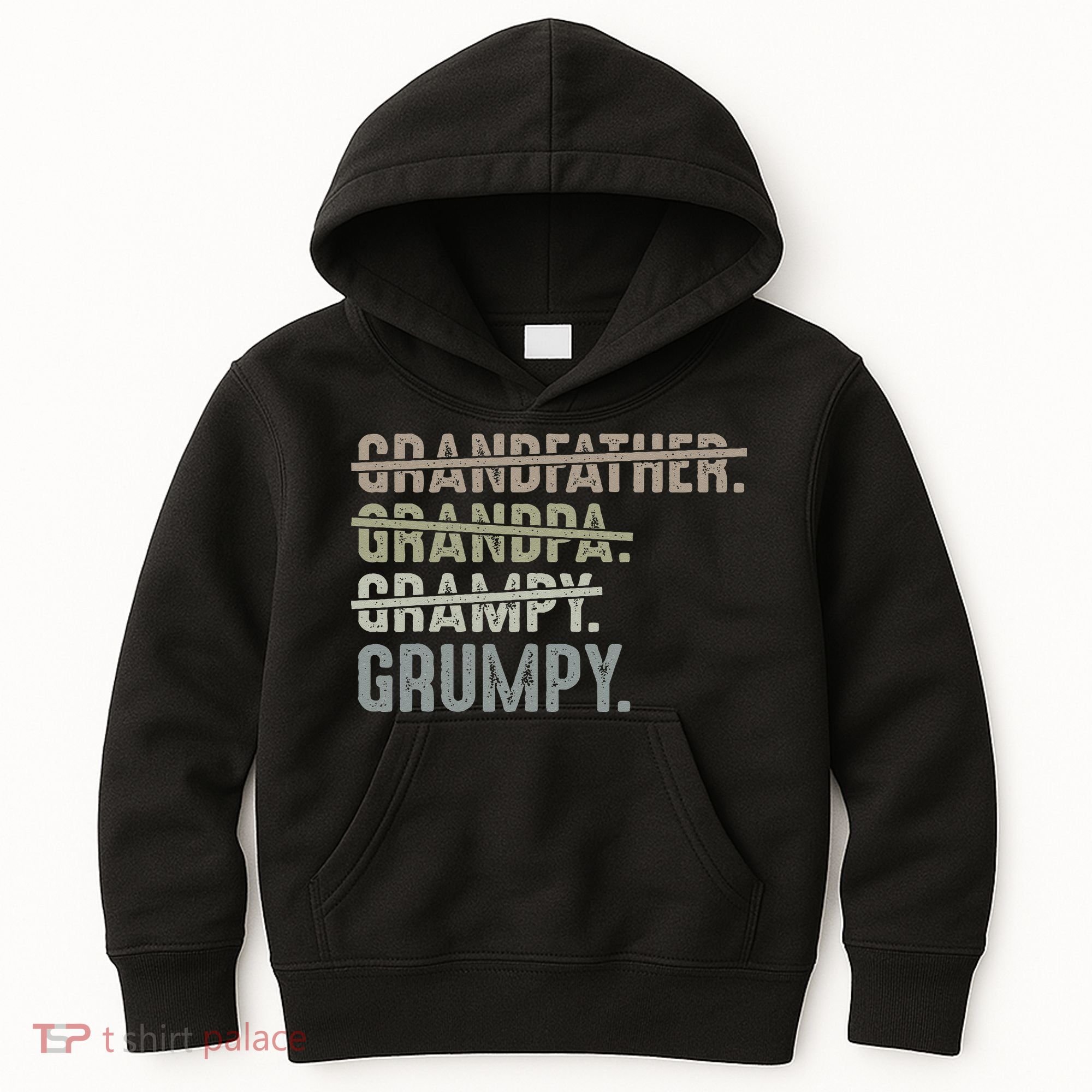 Grumpy For Men Grandfather Grandpa Grampy Grumpy Kids Hoodie