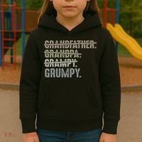 Grumpy For Men Grandfather Grandpa Grampy Grumpy Kids Hoodie thumb 3