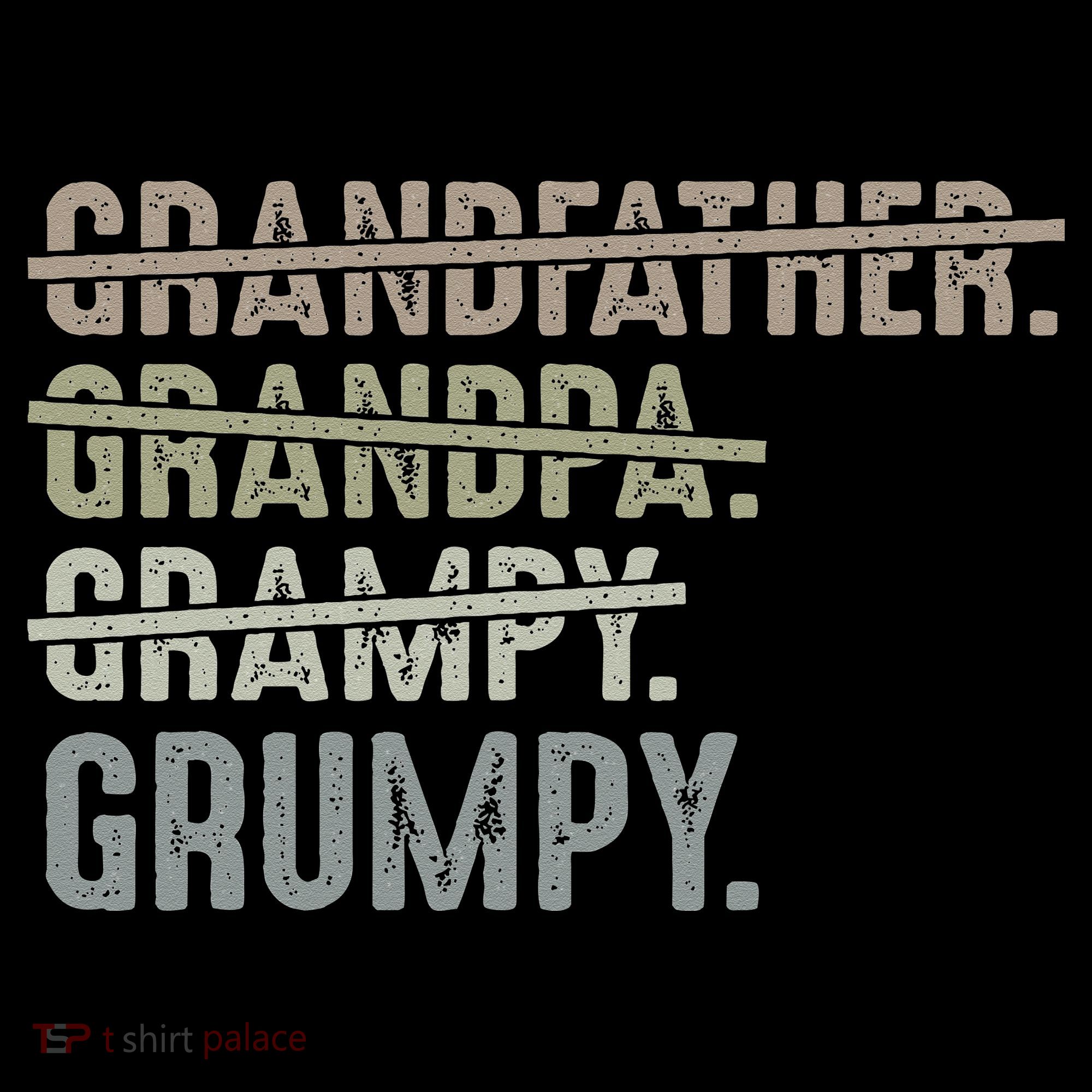 Grumpy For Men Grandfather Grandpa Grampy Grumpy Kids Hoodie