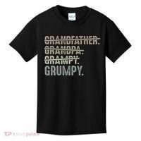 Grumpy For Men Grandfather Grandpa Grampy Grumpy Kids T-Shirt thumb 0