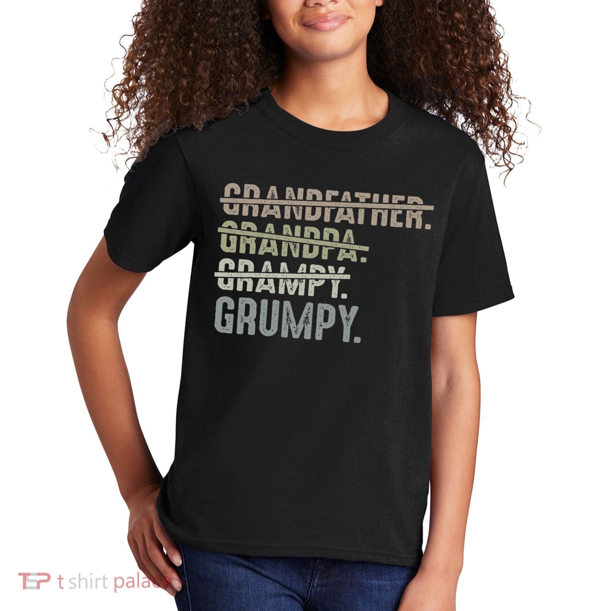 Grumpy For Men Grandfather Grandpa Grampy Grumpy Kids T-Shirt