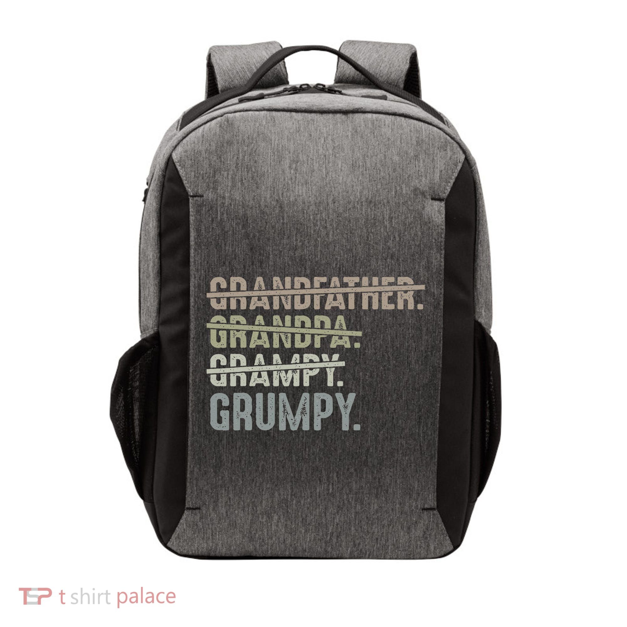 Grumpy For Men Grandfather Grandpa Grampy Grumpy Vector Backpack