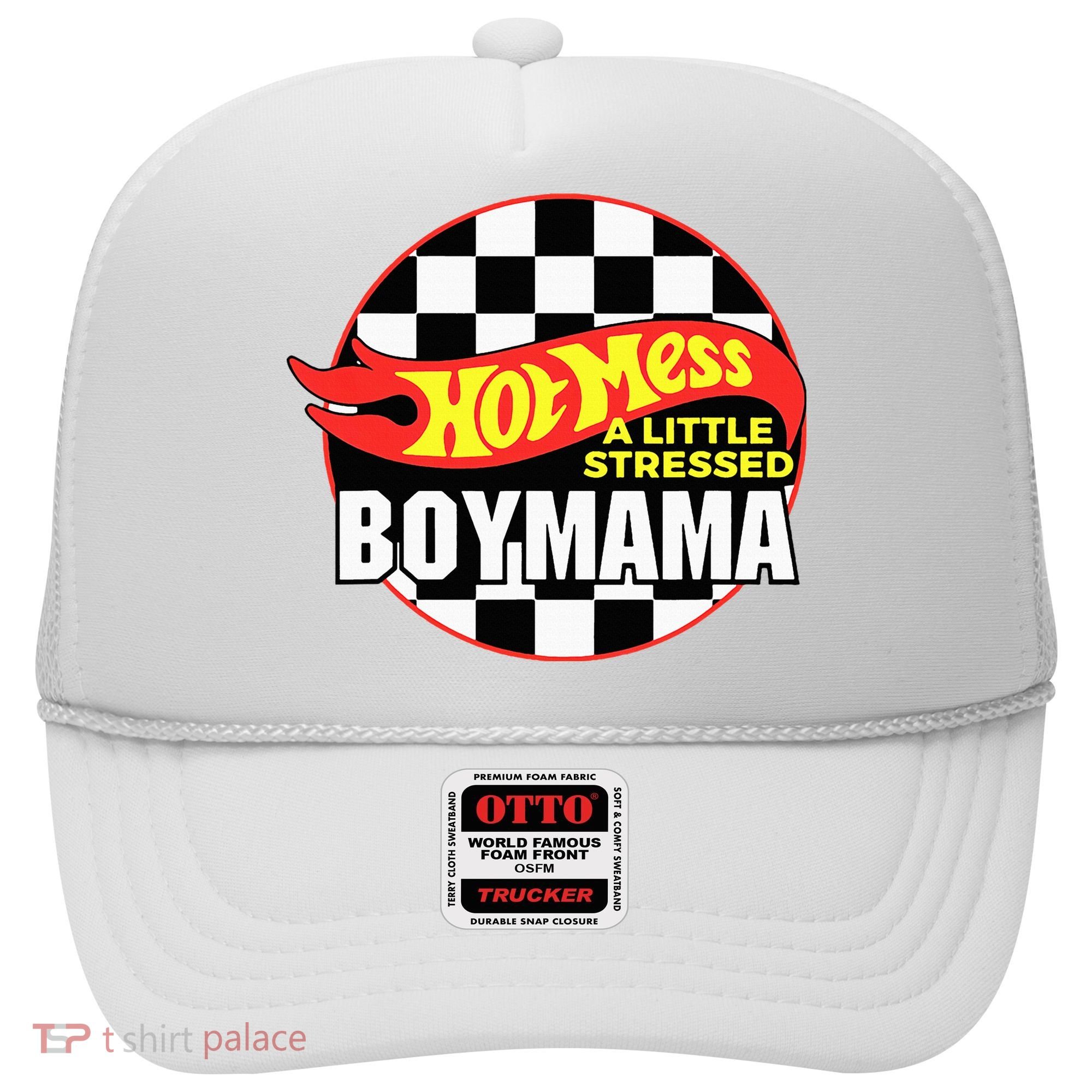 Gifts For Mom Hot Mess A Little Stressed Boy Mama Hat