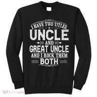 Gift for New Great Uncle - Uncles Great Uncle Sweatshirt thumb 0