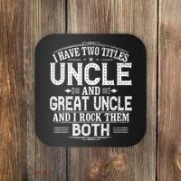 Gift for New Great Uncle - Uncles Great Uncle Coaster thumb 0