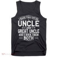 Gift for New Great Uncle - Uncles Great Uncle Tank Top thumb 0