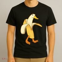 Goose Funny Pictures Goose My Humor Goose Banana Goose T-Shirt thumb 3