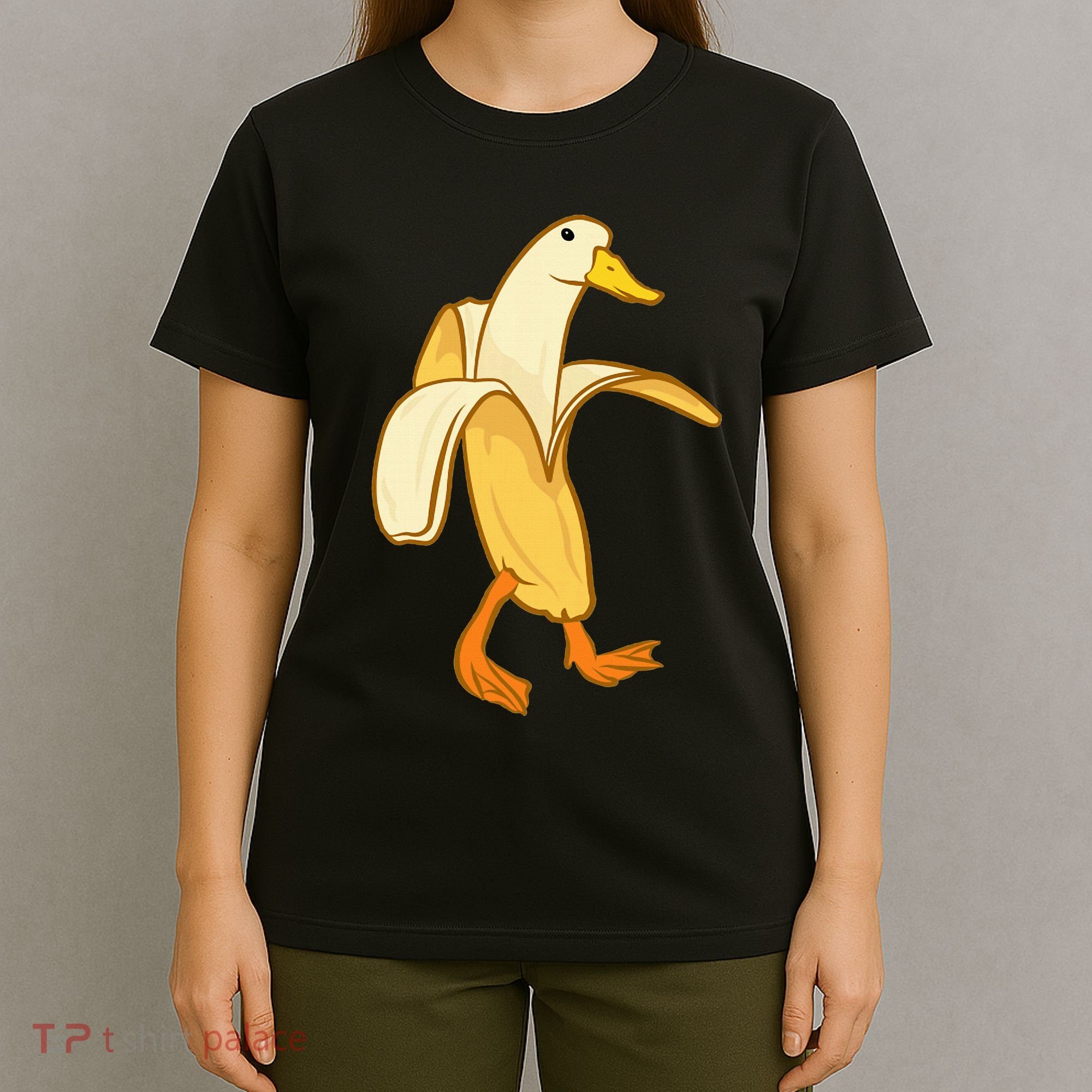 Goose Funny Pictures Goose My Humor Goose Banana Goose T-Shirt