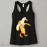 Goose Funny Pictures Goose My Humor Goose Banana Goose Women's Tank Top thumb 3