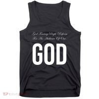 God Fearing People Perform For An Audience Of One God Tank Top thumb 0