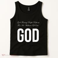 God Fearing People Perform For An Audience Of One God Tank Top thumb 2