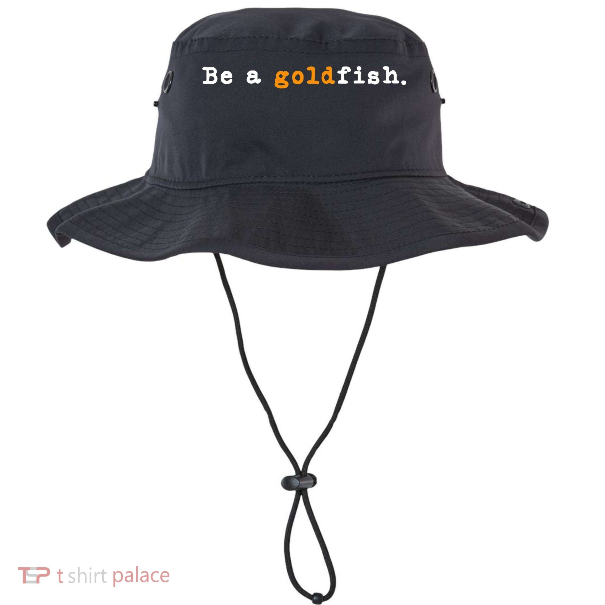 Goldfish Funny Quotes Be A Goldfish Bucket Hat