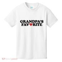 Grandpas Favorite Red Heart Cute Gift Kids T-Shirt thumb 0