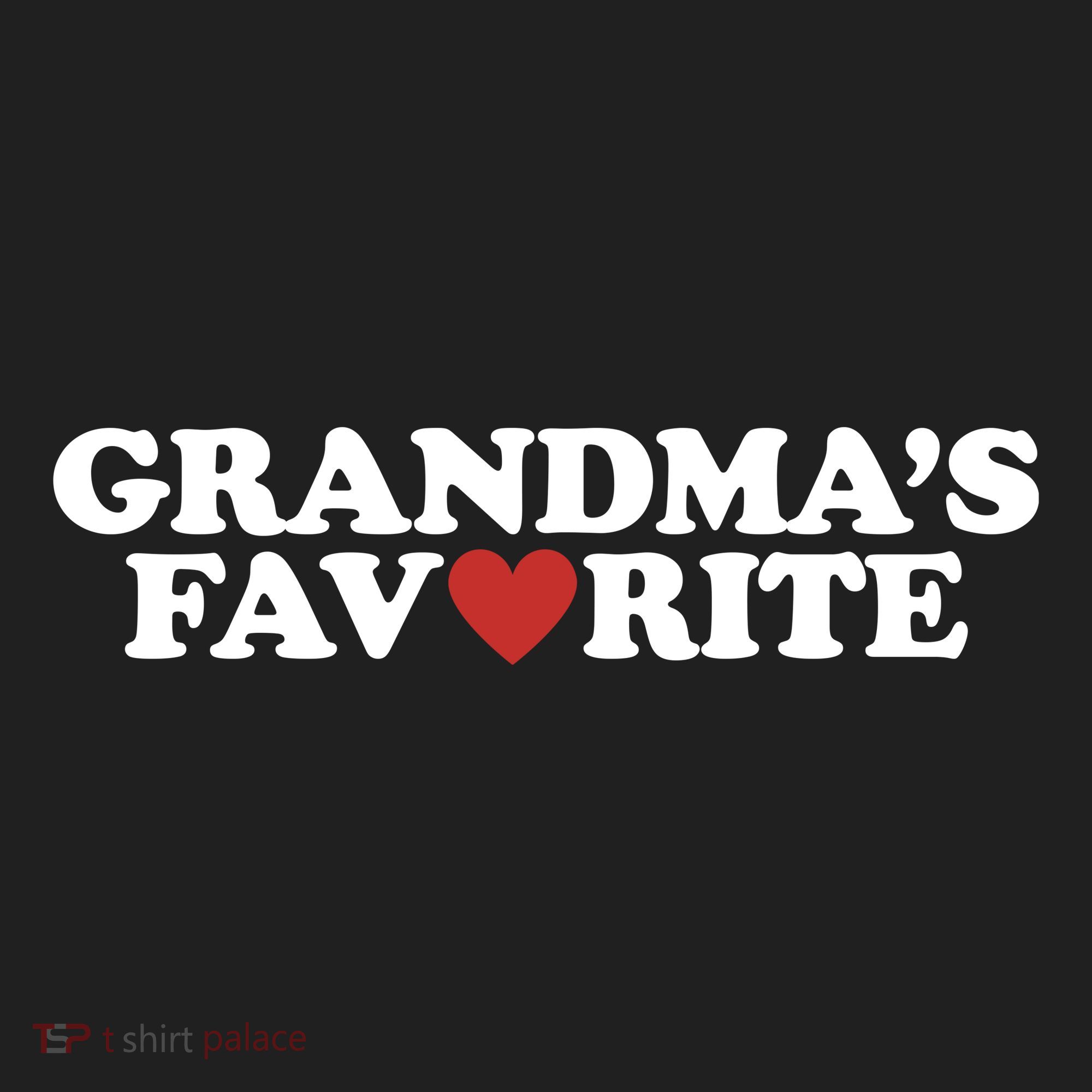 Grandmas Favorite Red Heart Cute Gift Women's Sweatshirt