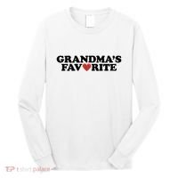 Grandmas Favorite Red Heart Cute Gift Long Sleeve Shirt thumb 0