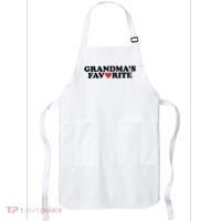 Grandmas Favorite Red Heart Cute Gift Apron thumb 0