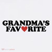 Grandmas Favorite Red Heart Cute Gift Women's Hoodie thumb 2