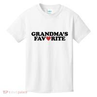 Grandmas Favorite Red Heart Cute Gift Kids T-Shirt thumb 0