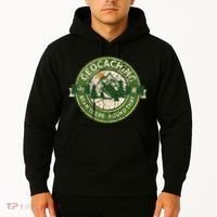 Geocaching Funny Retro Distressed Geocache Lover Hoodie thumb 2