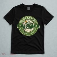Geocaching Funny Retro Distressed Geocache Lover T-Shirt thumb 5