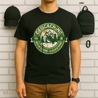 Geocaching Funny Retro Distressed Geocache Lover T-Shirt thumb 6