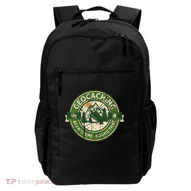 Geocaching Funny Retro Distressed Geocache Lover Backpack