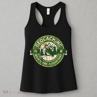 Geocaching Funny Retro Distressed Geocache Lover Women's Tank Top thumb 3
