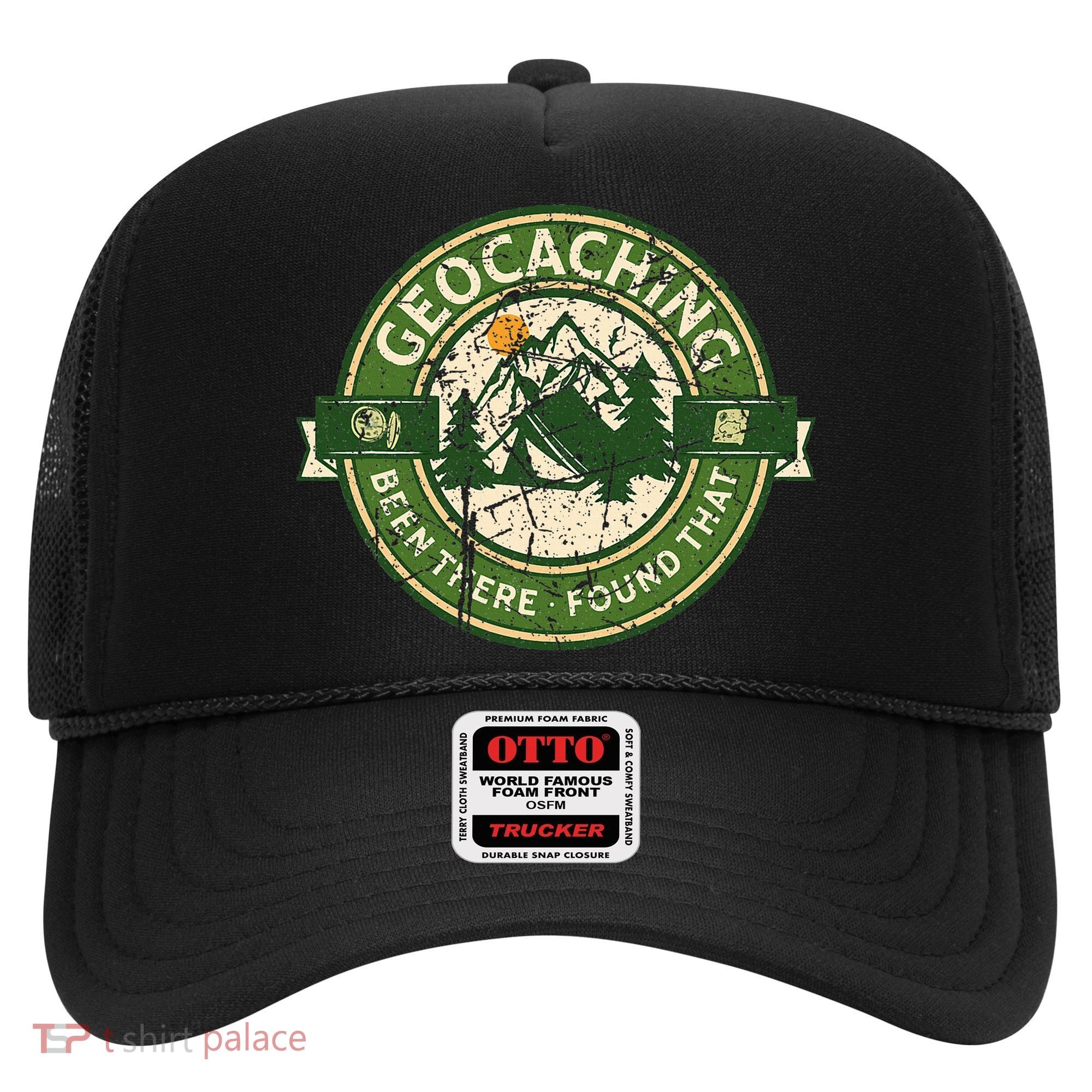 Geocaching Funny Retro Distressed Geocache Lover Hat