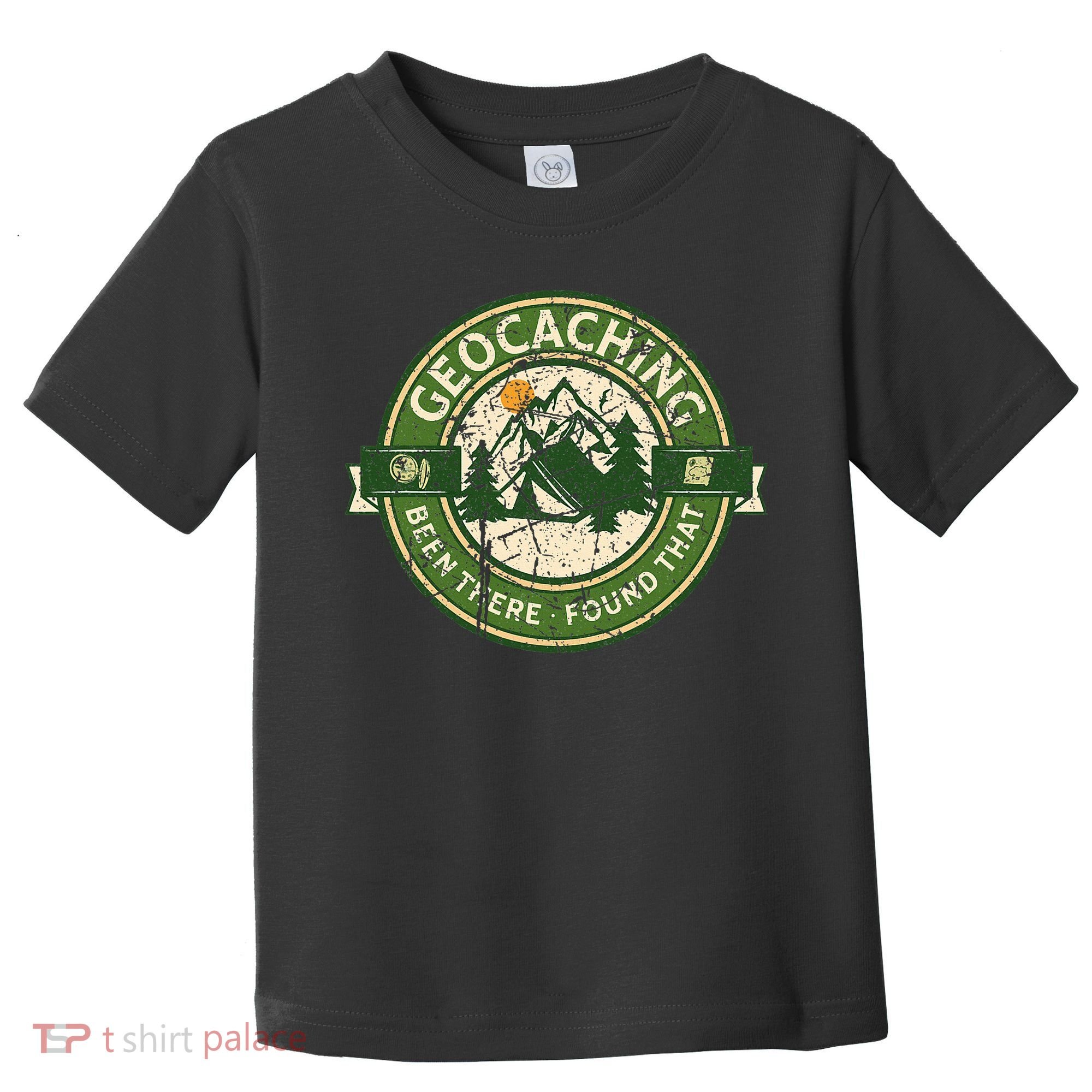 Geocaching Funny Retro Distressed Geocache Lover Toddler T-Shirt