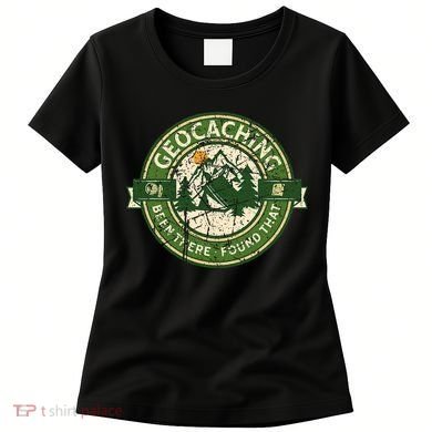 Geocaching Funny Retro Distressed Geocache Lover Women's T-Shirt