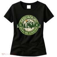 Geocaching Funny Retro Distressed Geocache Lover Women's T-Shirt thumb 0