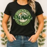 Geocaching Funny Retro Distressed Geocache Lover Women's T-Shirt thumb 2