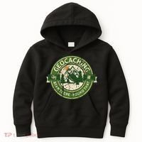 Geocaching Funny Retro Distressed Geocache Lover Kids Hoodie thumb 0