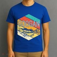 Googan Fish Retro Fishing Fisher Angler Gift T-Shirt thumb 3