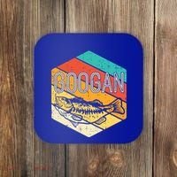 Googan Fish Retro Fishing Fisher Angler Gift Coaster thumb 0