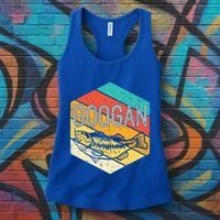Googan Fish Retro Fishing Fisher Angler Gift Women's Tank Top thumb 3