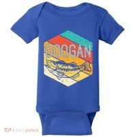 Googan Fish Retro Fishing Fisher Angler Gift Baby Bodysuit thumb 0