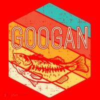 Googan Fish Retro Fishing Fisher Angler Gift Santa Hat thumb 1