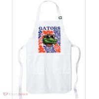 Gators Floral Retro Back To School Spirit Squad Apron thumb 0