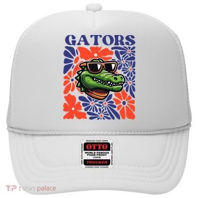 Gators Floral Retro Back To School Spirit Squad Hat