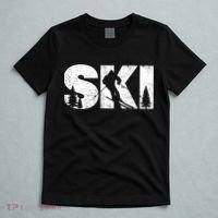 Gifts For Skiers Men Women Snow Skiing Alpine Downhill Ski TShirt T-Shirt thumb 5