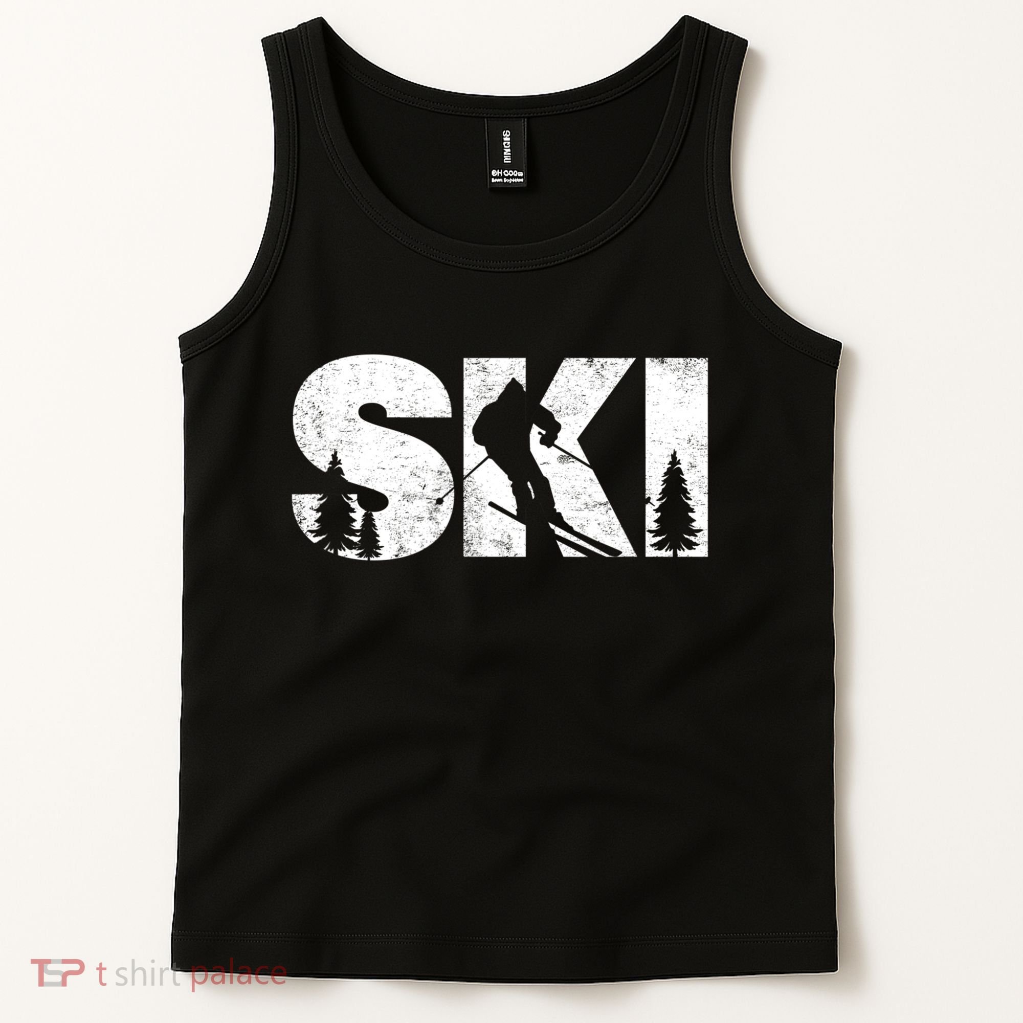 Gifts For Skiers Men Women Snow Skiing Alpine Downhill Ski TShirt Tank Top