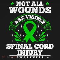 Gift For Spinal Cord Injury Patients Cool Gift Sci Awareness Ribbon Gift Pajama Set thumb 2