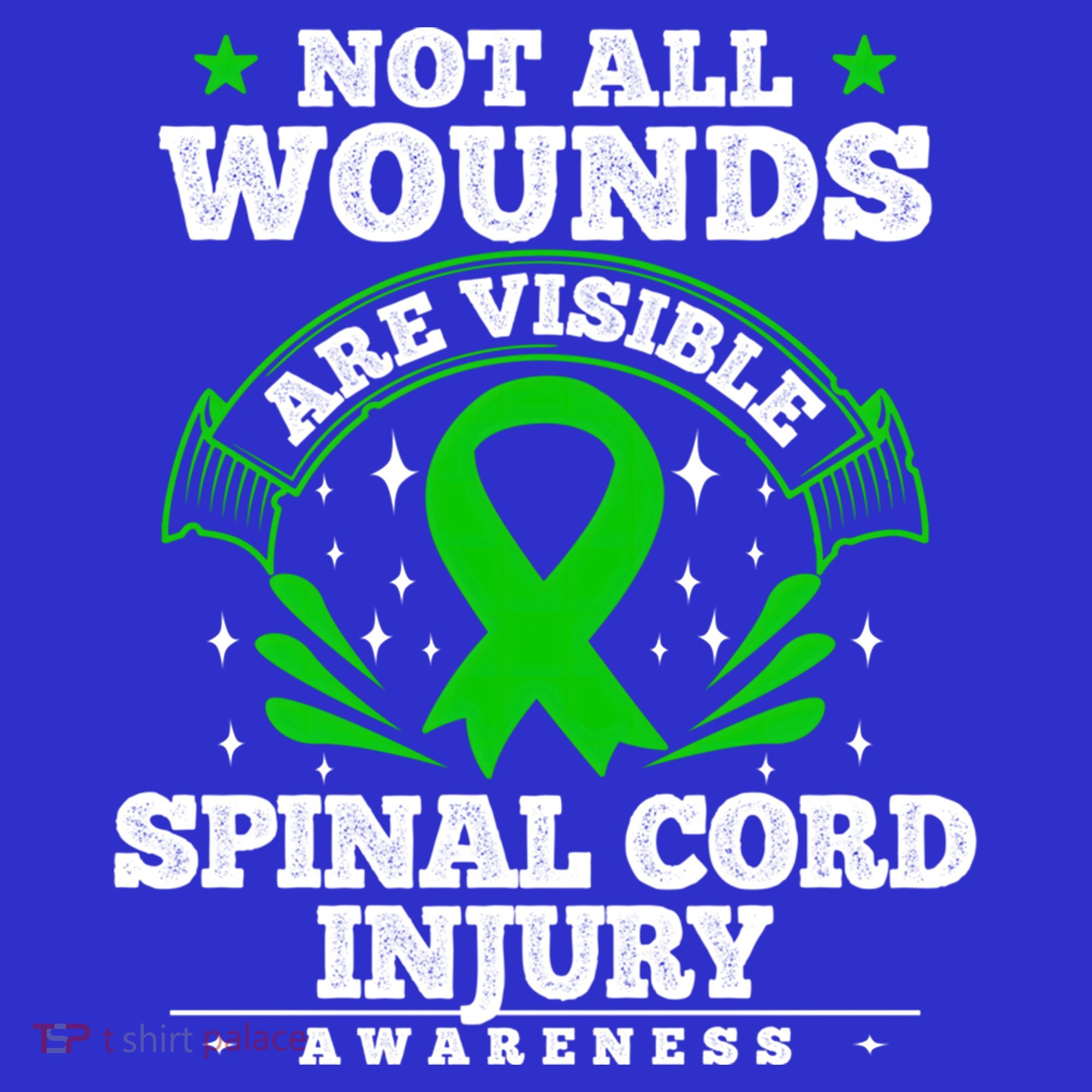 Gift For Spinal Cord Injury Patients Cool Gift Sci Awareness Ribbon Gift Sweatshirt