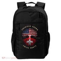 Gift For Swiss With Roots From Switzerland Backpack thumb 0