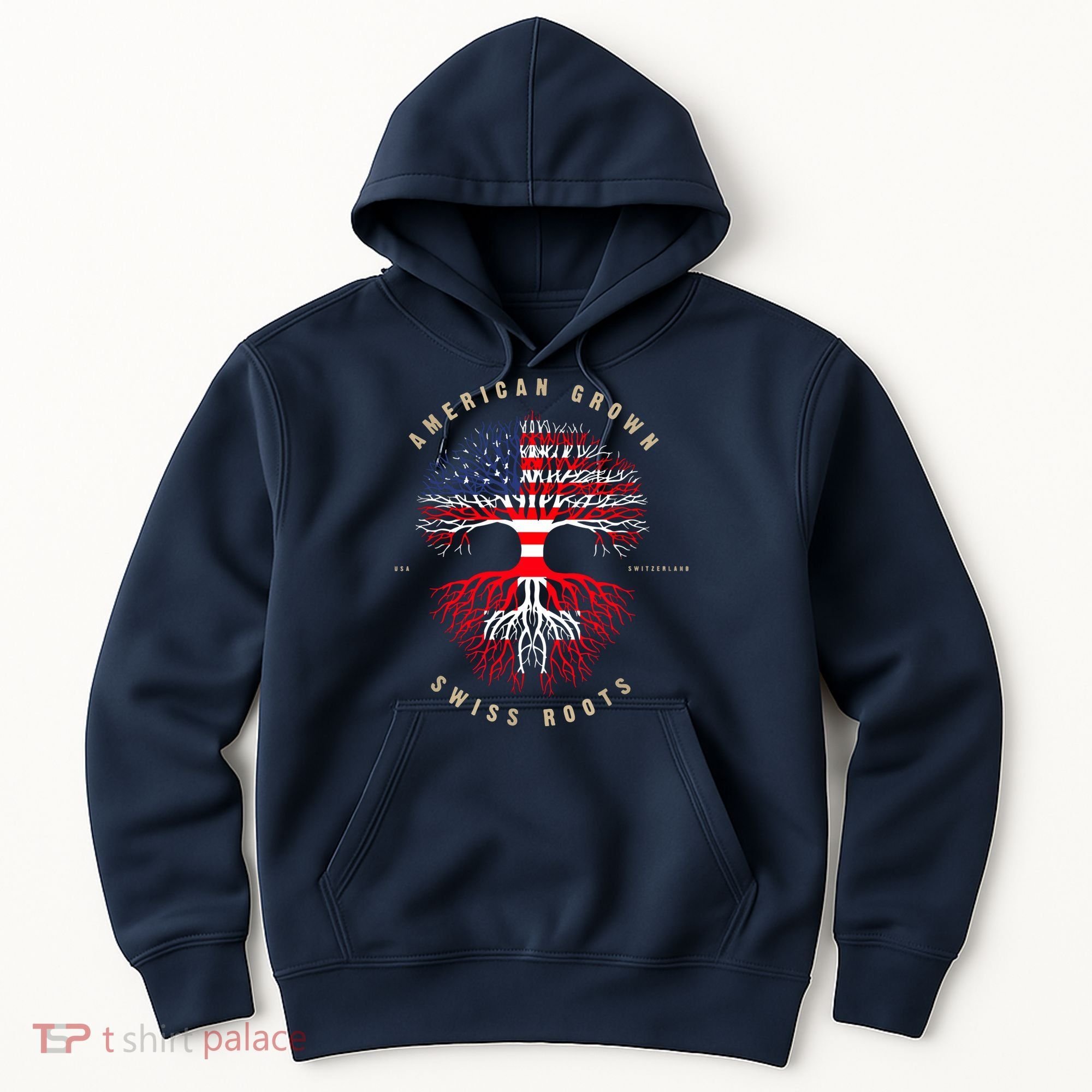 Gift For Swiss With Roots From Switzerland Hoodie