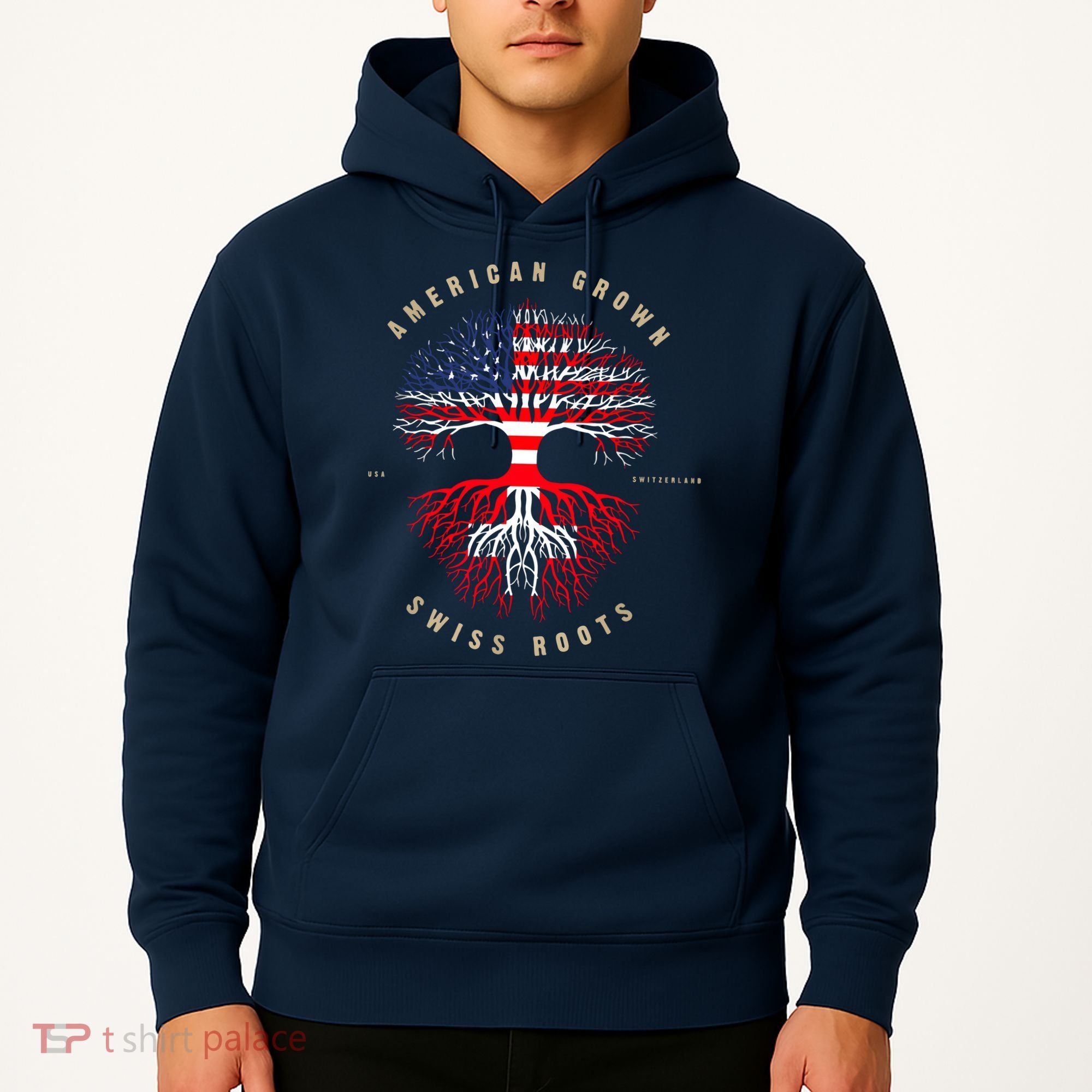 Gift For Swiss With Roots From Switzerland Hoodie
