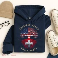Gift For Swiss With Roots From Switzerland Hoodie thumb 4