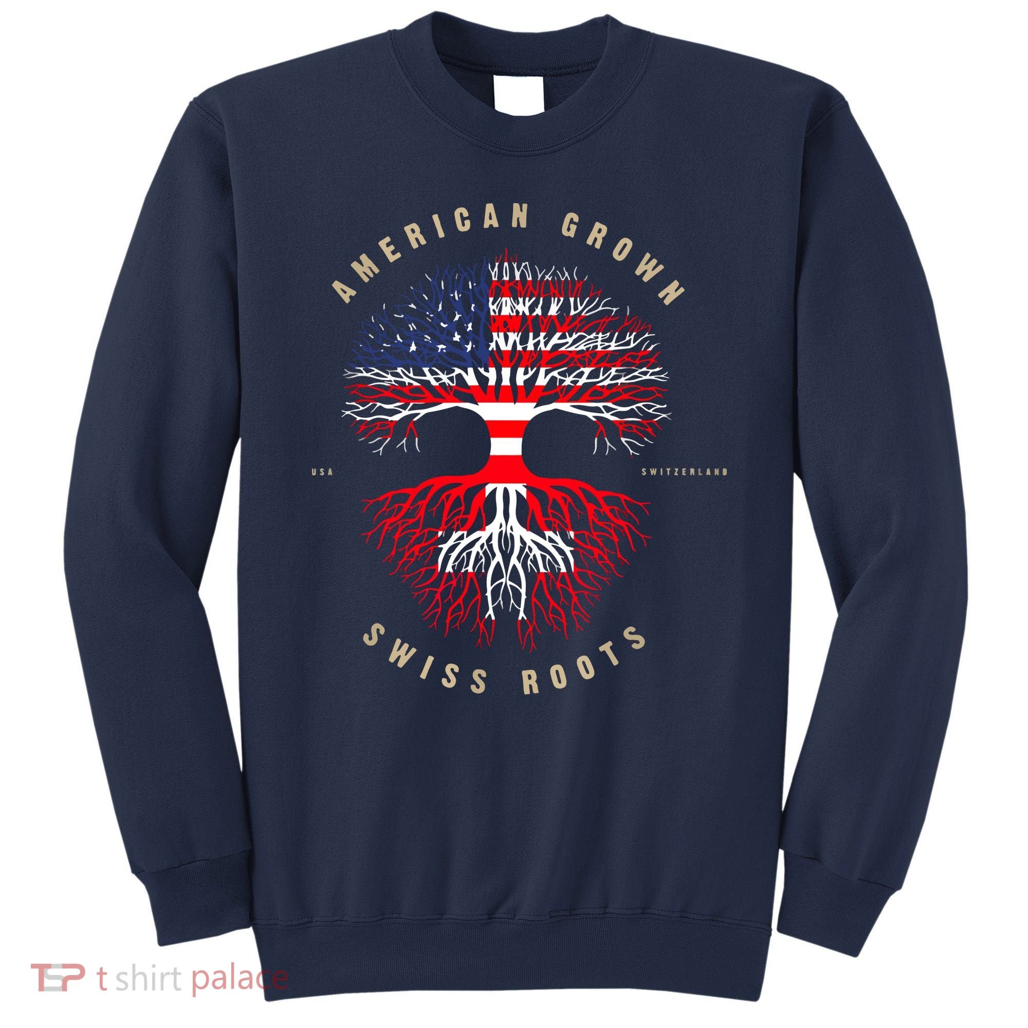 Gift For Swiss With Roots From Switzerland Sweatshirt