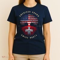 Gift For Swiss With Roots From Switzerland T-Shirt thumb 4